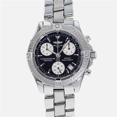 breitling colt quartz a73350|breitling colt chronograph a73380.